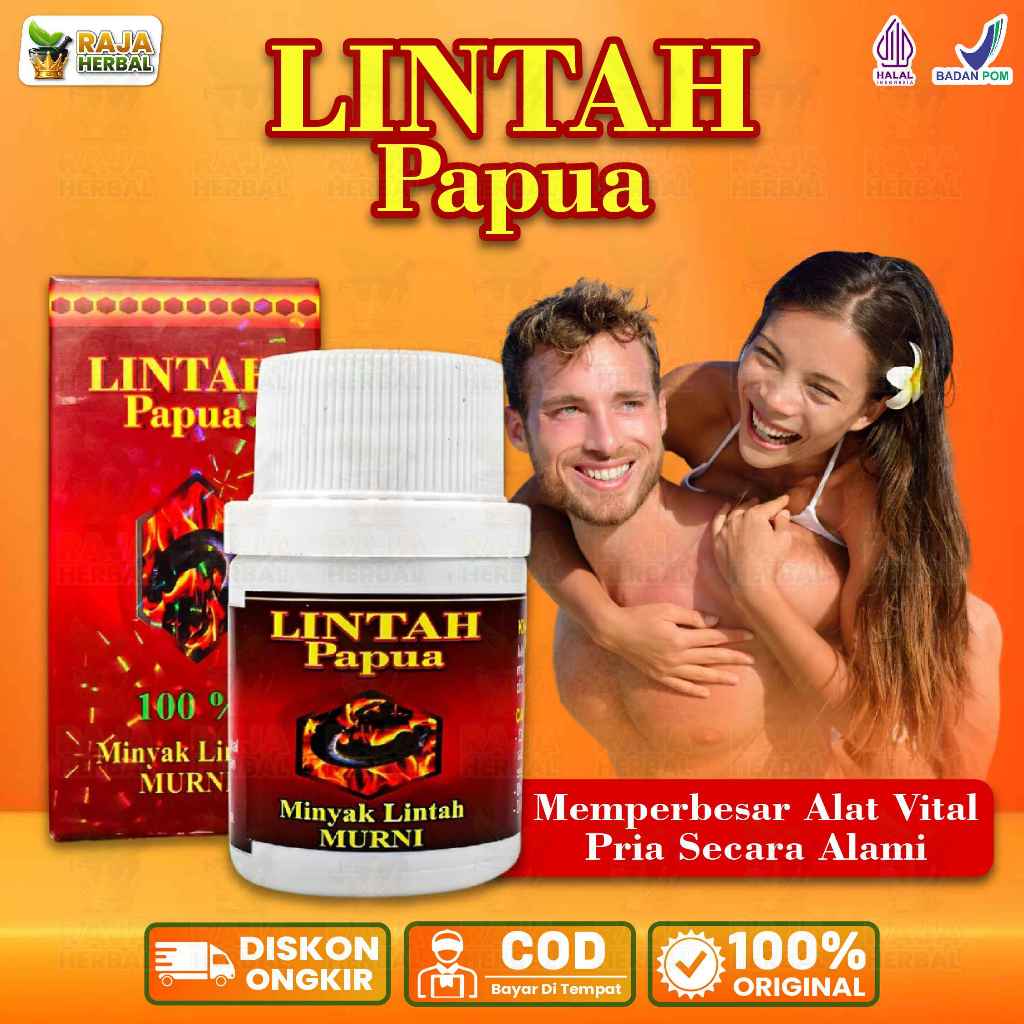 MINYAK HERBAL LINTAH MERAH PAPUA