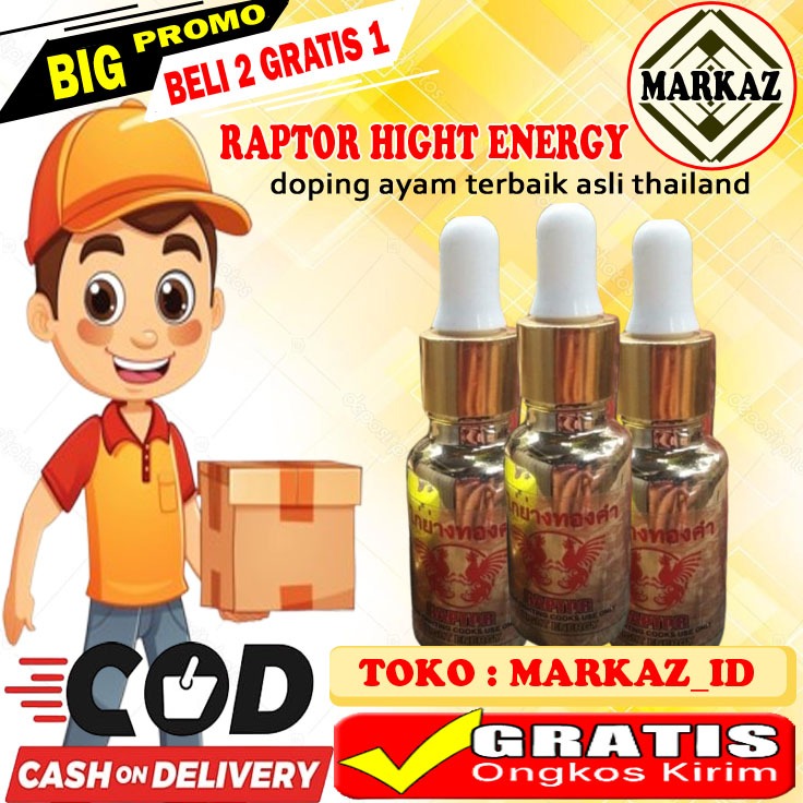 RAPTOR Doping Ayam Aduan Laga Terbaik Import Thailand Asli