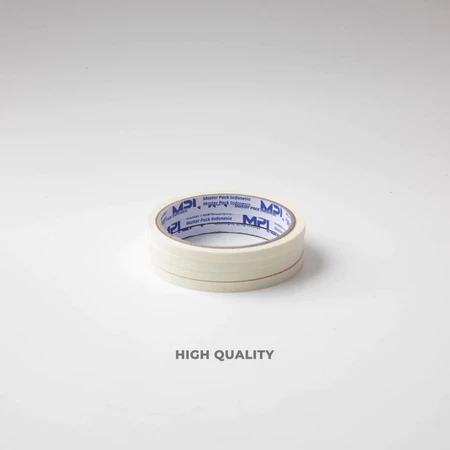 

Masking Tape | Lakban Kertas Ukuran Lebar 6 mm x Panjang 12 m Merek MPI Tidak Meninggalkan Bekas