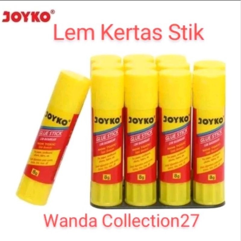 

Perekat Stik Kertas Joyko 8 Gram Glue Stick 1 Pcs Berkualitas Tinggi GS-09