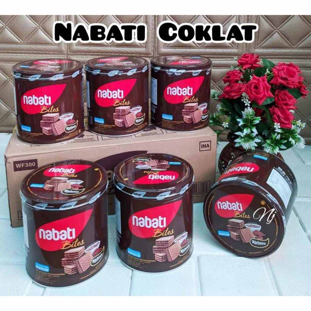 

Nabati Kaleng Bites Coklat Sekarton isi 6