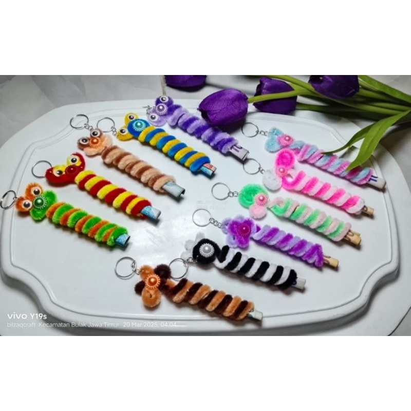 

(5pcs)angpao 2in 1 dari kawat bulu