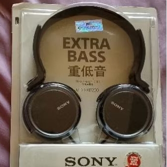 headset SONY Mdr xb250 EXTRA BASS  resmi baru ori