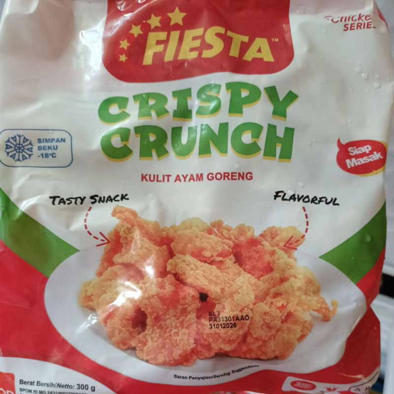 

RB FIESTA Crispy Crunch 300g / Kulit Ayam Goreng Crispy