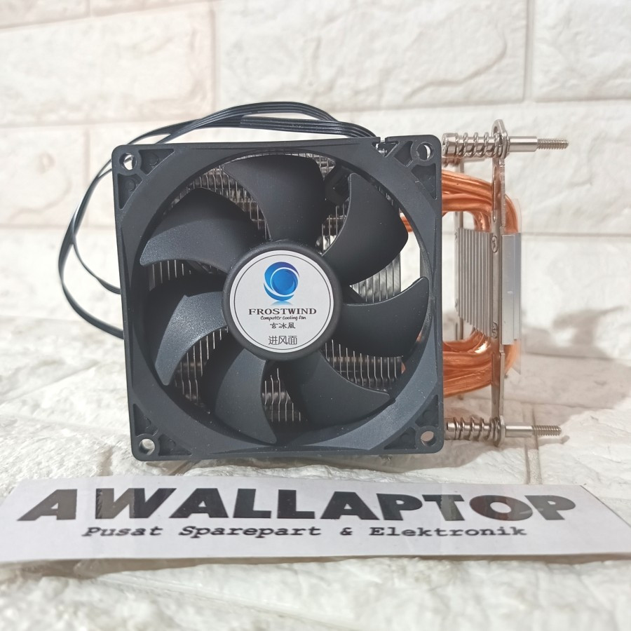 cpu cooler kipas 2 heatsink 6 pipe intel AMD fan CPU tembaga 6pipa