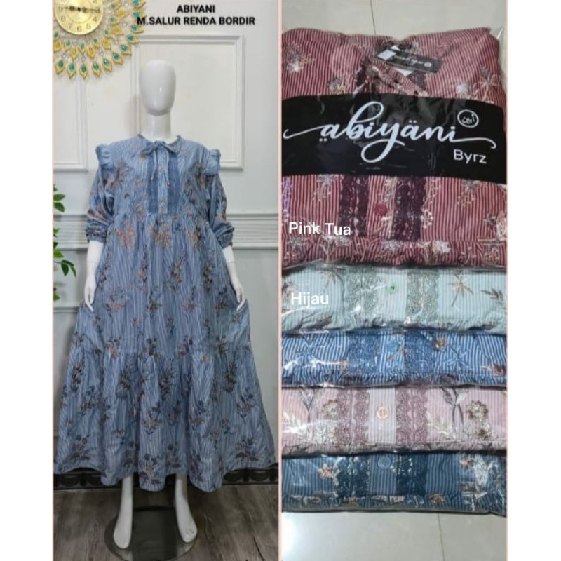 GAMIS TERBARU NAJWA ABIYAN GAMIS MUSLIMAH BAJU GAMIS