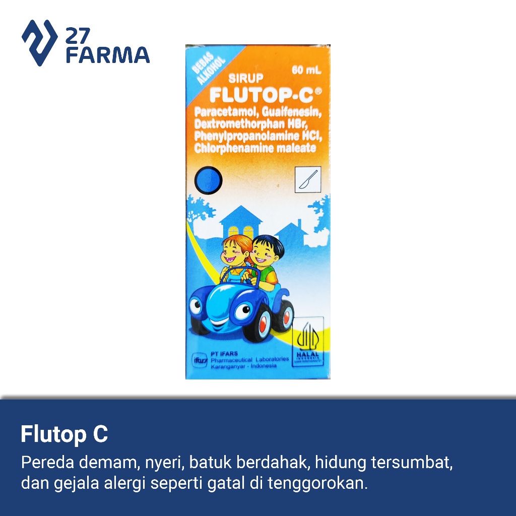 Flutop C Sirup 60 ml