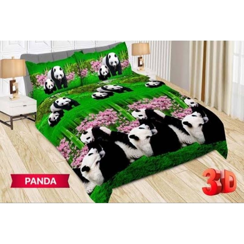 SPREI BONITA QUEEN 160X200 NO 2 B2 FITTED - PANDA