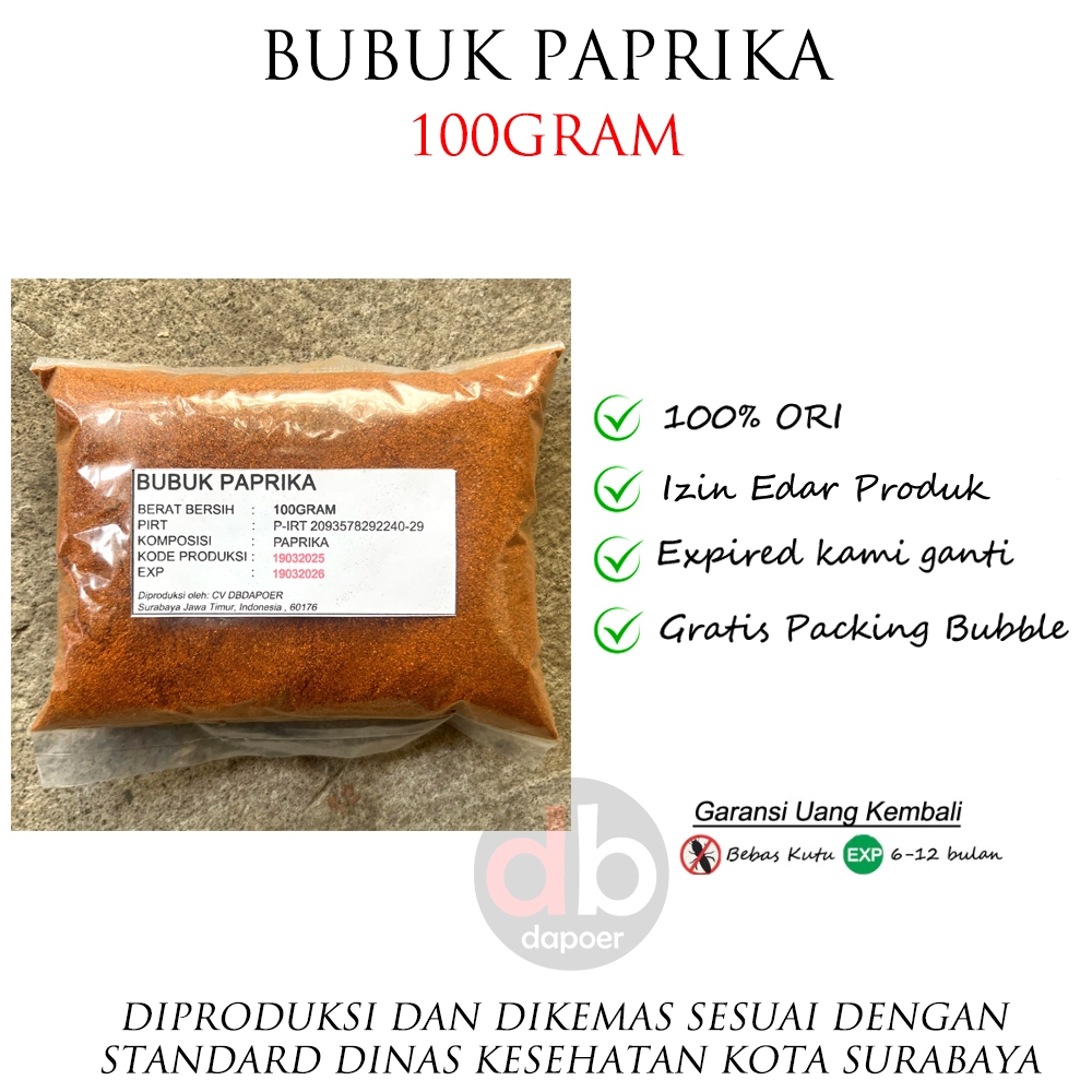 

Bubuk Paprika 100gram