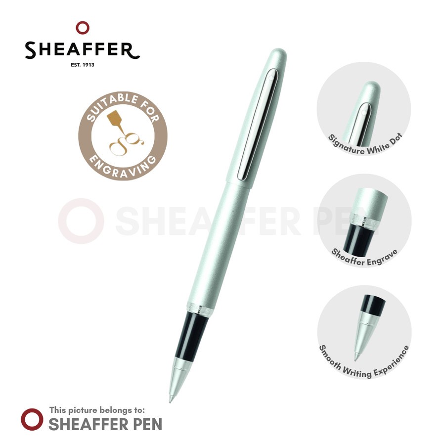 

Sheaffer® VFM Strobe Silver Rollerball Pen