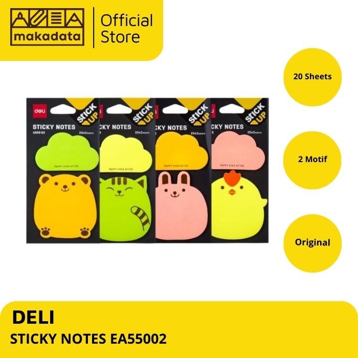 

DELI STICKY NOTE / MEMO STICK KARAKTER / MEMO STICK EA55002 (1 PCS)