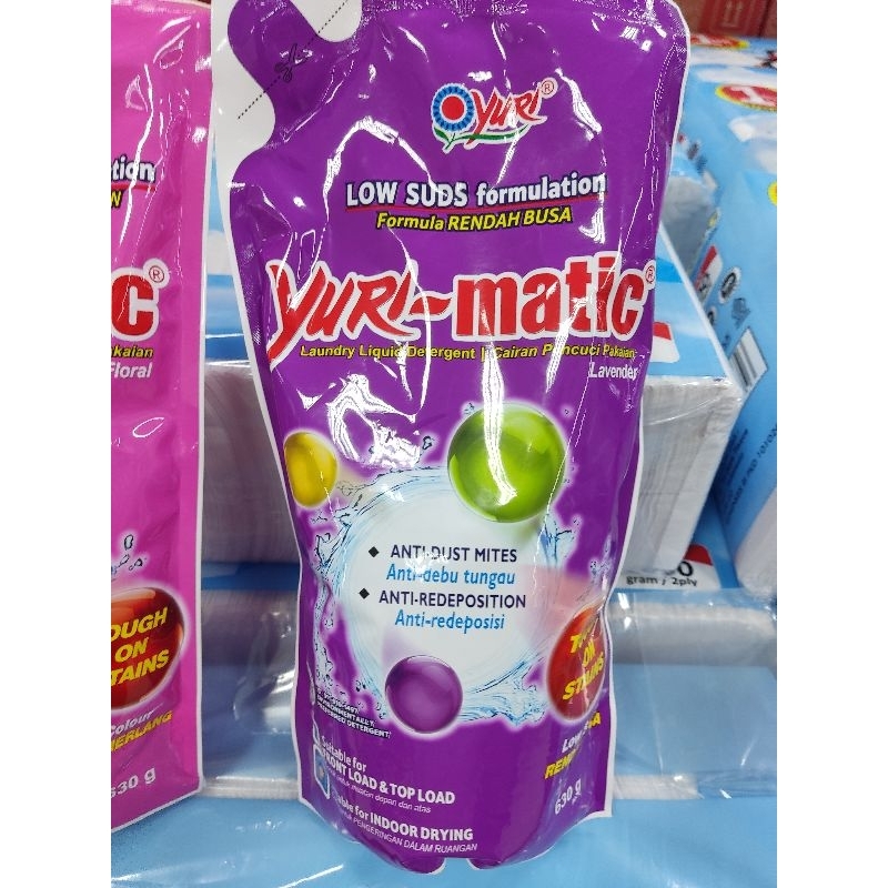 yuri matic detergent 630 gr