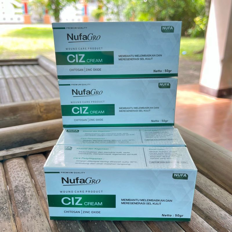 Nufa LKA CIZALF 50 gr / Nufagro CIZ 50gr / NufaGro / Wound Care / Rawat Luka / Salep Diabetes / Star