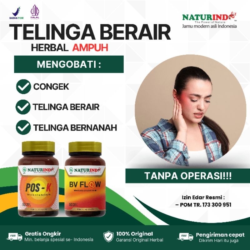Obat Telinga Bernanah Herbal Congek Gangguan Pendengaran Telinga Berair