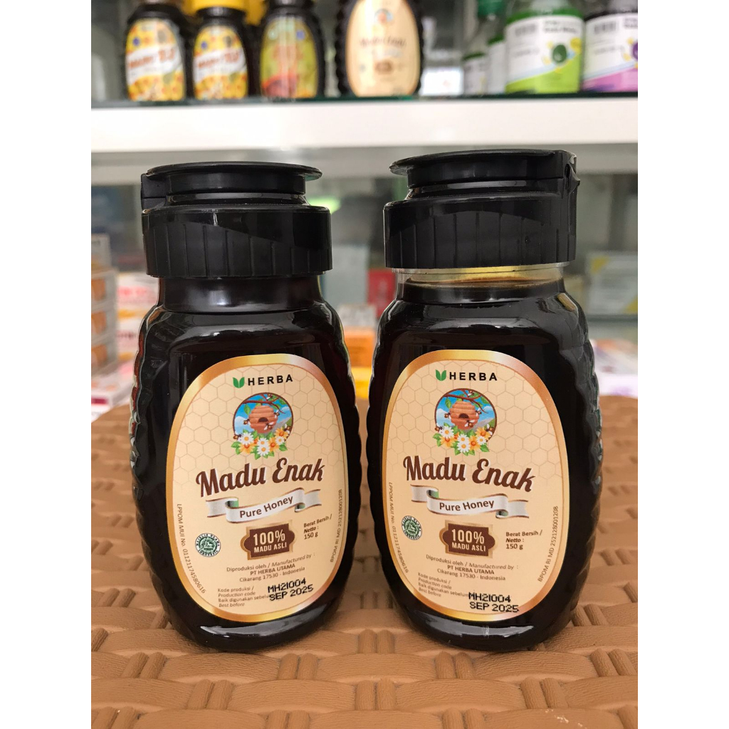 

Madu Enak Murni untuk Menjaga Kesehatan & Daya Tahan Tubuh (150 Gram)