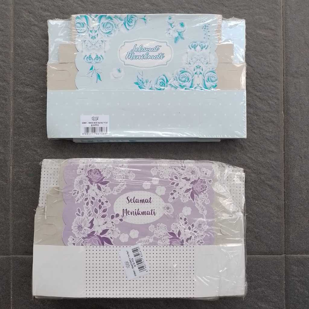 

Dus Snack Box YOU | 14x10 50pcs | 14x10 20pcs | Warna ( Pak ) [ Original ]