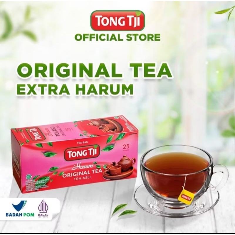 

TONG TJI TEH HARUM ORIGINAL TEA 25 KANTONG