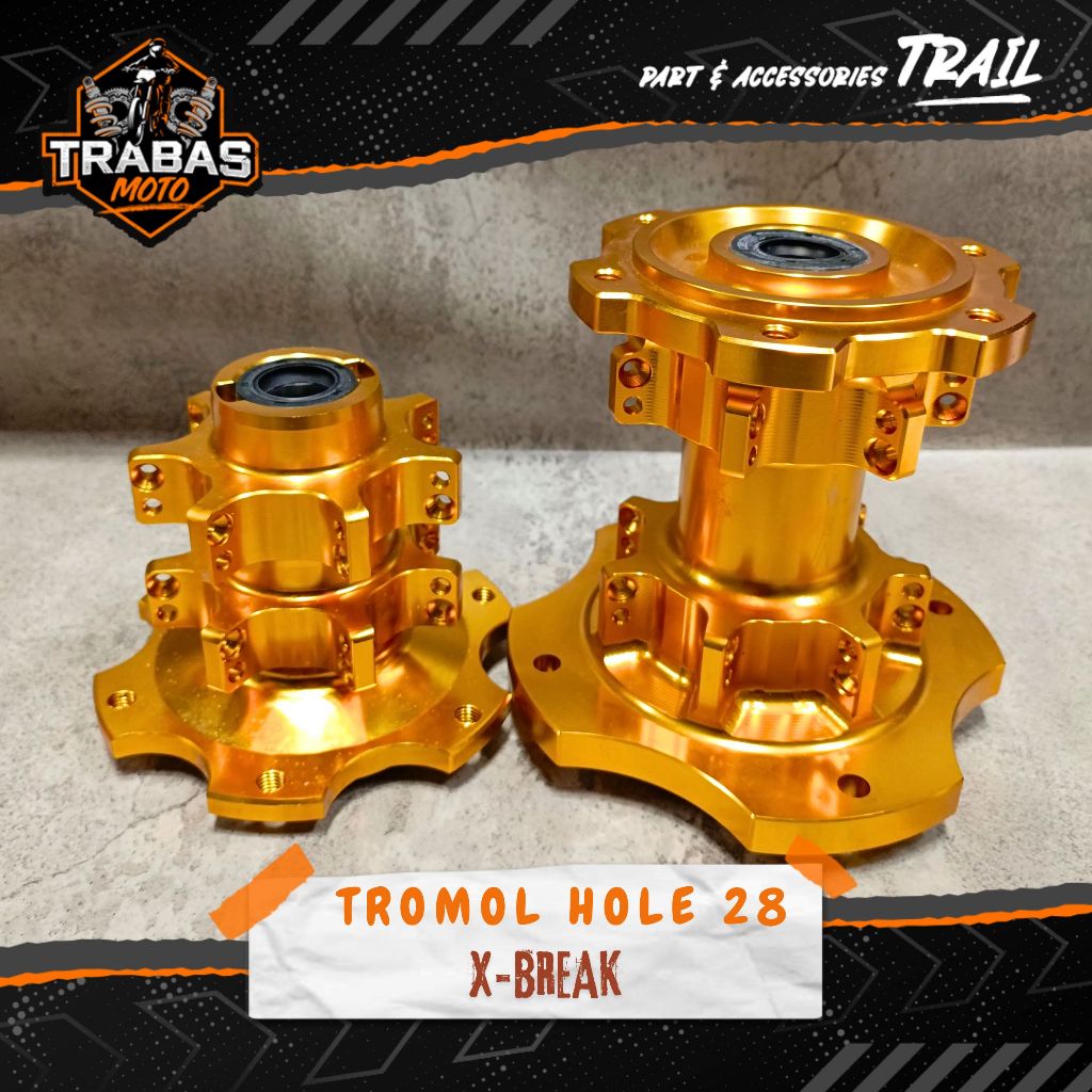 TROMOL X-BREAK KLX 150 CNC HOLE 28