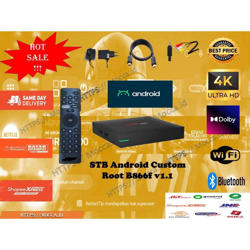 STB B866F Custom  Root Premium 4K