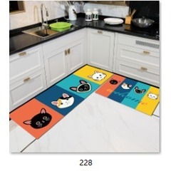 Keset Kaki / Keset Anti Slip / Keset Kaki Dapur / Keset Panjang Keset Dapur 2 In 1 / Keset Dapur 2 i
