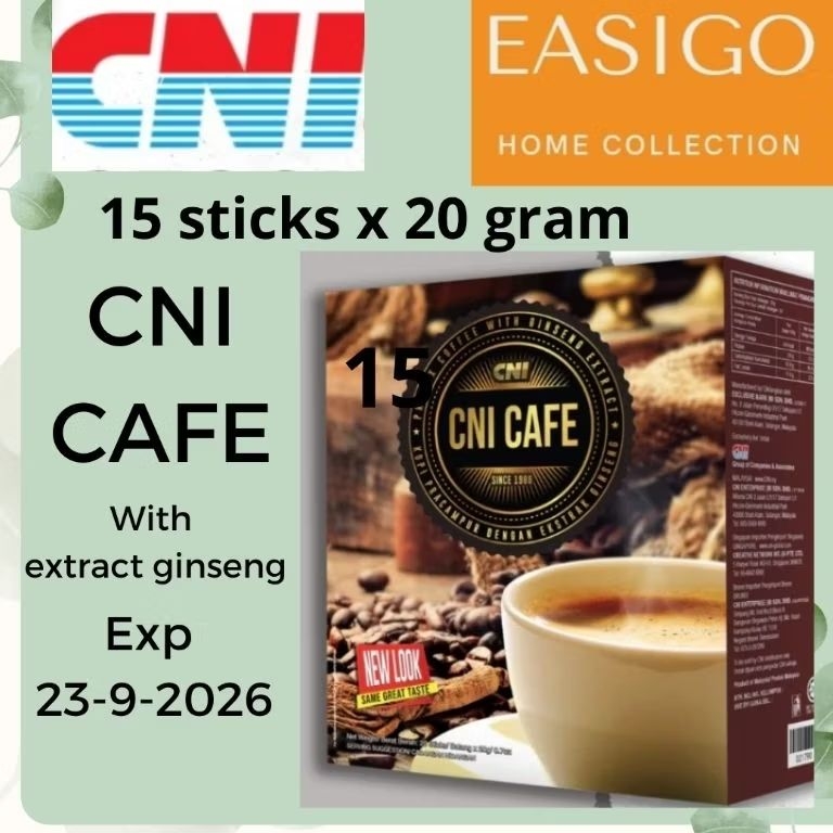 

CNI CAFE 15 SACHETS X 20 GRAM