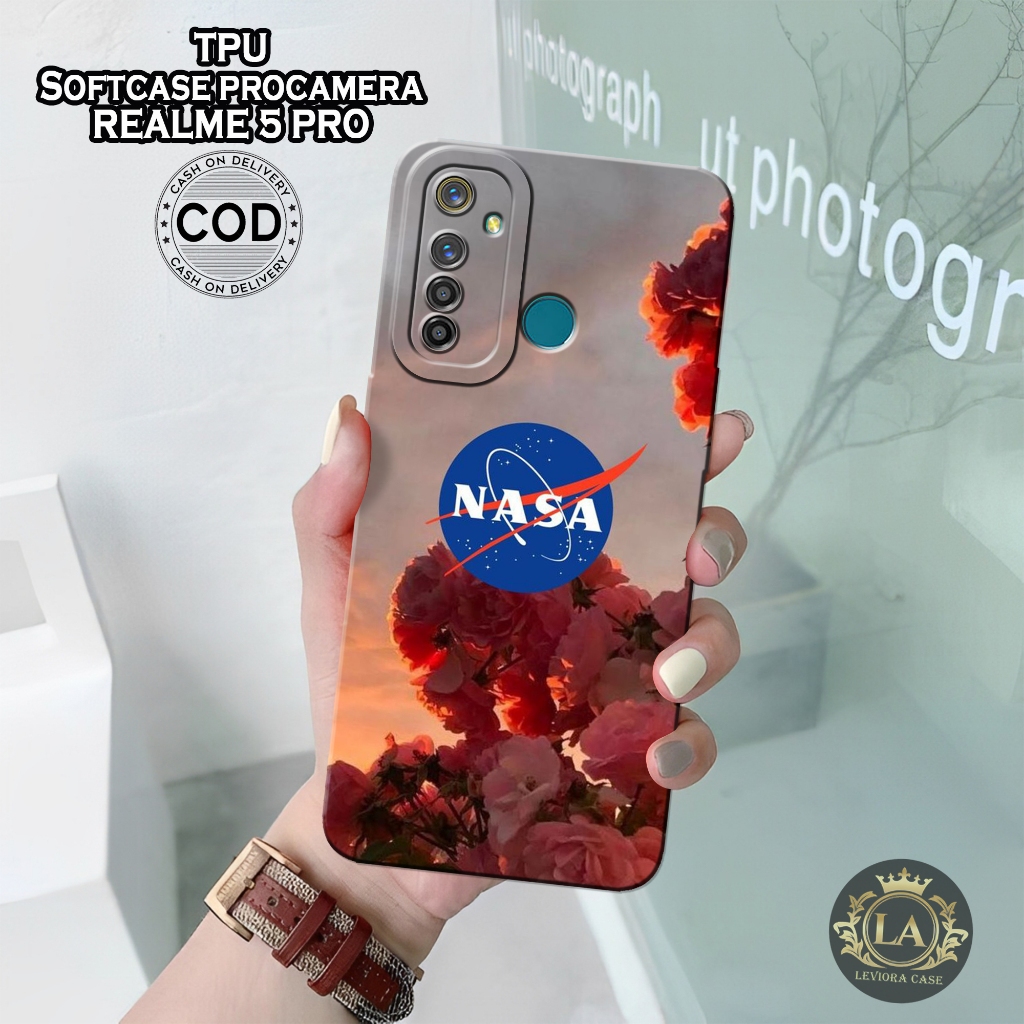 Case Realme 5 Pro Terbaru - Leviora Case - Fashion Case NASA - Softcase  Realme 5 Pro Terbaru - Case