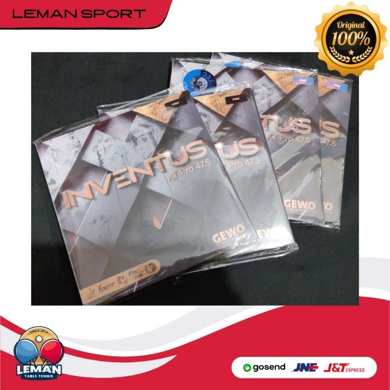 Karet GEWO Inventus 47,5 / 52,5 Max / Karet Pingpong Tenis Meja