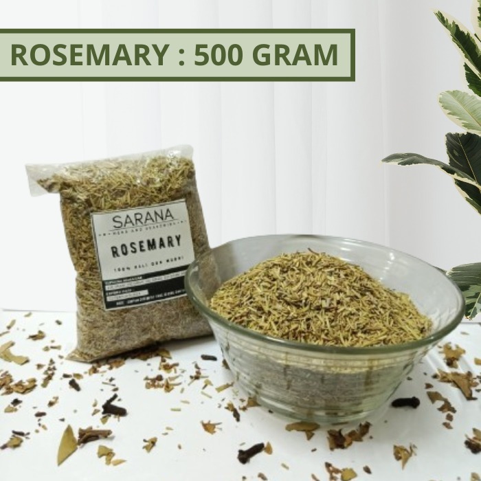 

500gr Daun Rosemary Kering / Bumbu Rempah / Rosemary