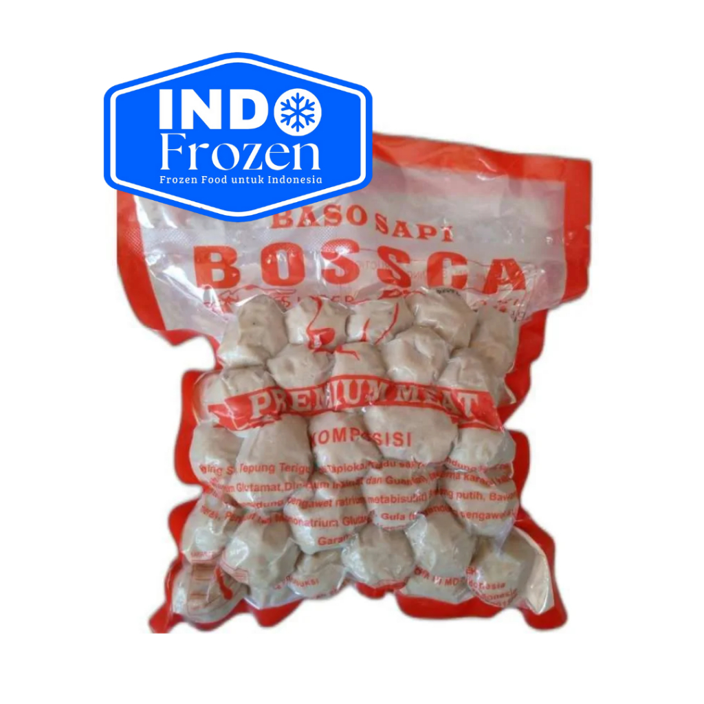 

BOSSCA BAKSO DAGING SUPER POLOS 500GR ISI 50 / BAKSO DAGING SAPI
