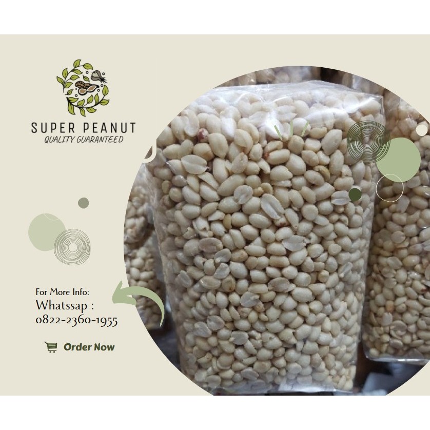 

KACANG TANAH KUPAS 500 gr / KACANG TANAH MENTAH