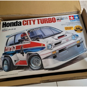 SALE TERMURAH RC TAMIYA HONDA CITY TURBO WR02 NIB RARE ITEM MULUS MURAH MOBIL REMOT MAINAN ANAK