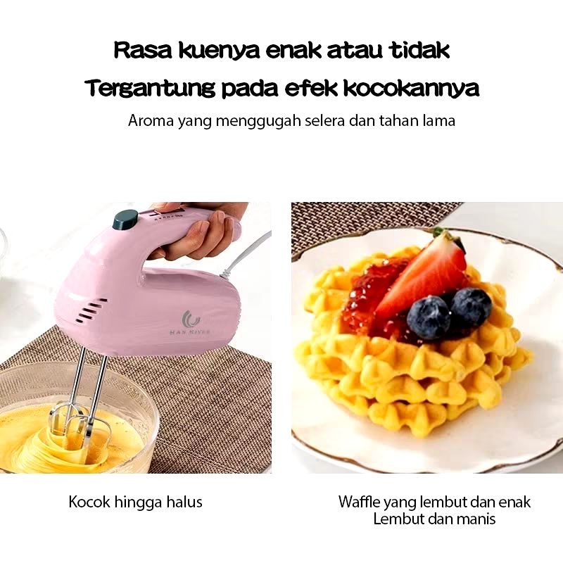 goto hand mixer warna orange / Han River Mixer Pink