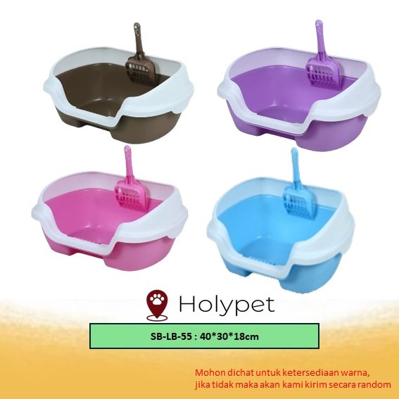 LITTER BOX KUCING LB-55 / TEMPAT PASIR KUCING / LITTER BOX