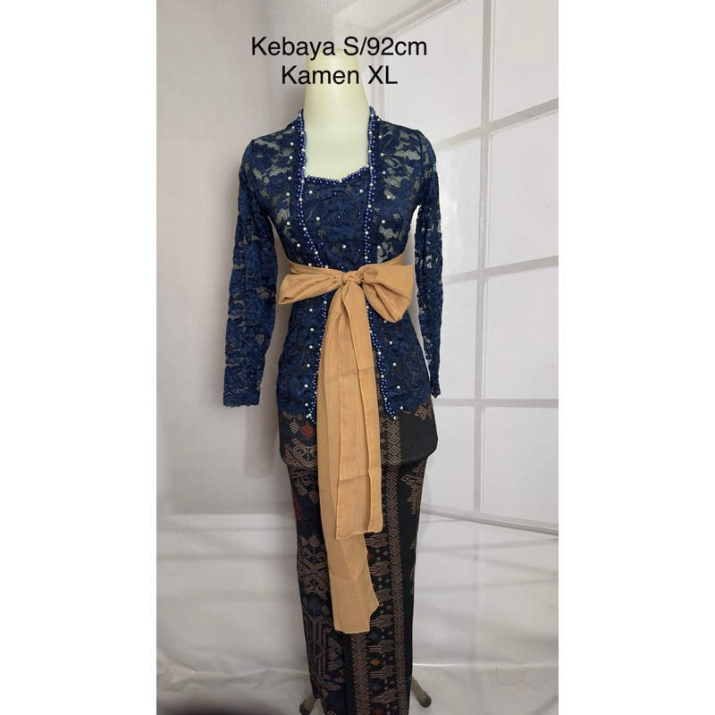 ONE SET KEBAYA - KEBAYA JADI SET SELENDANG - KEBAYA BALI SETELAN KAMEN DAN SELENDANG