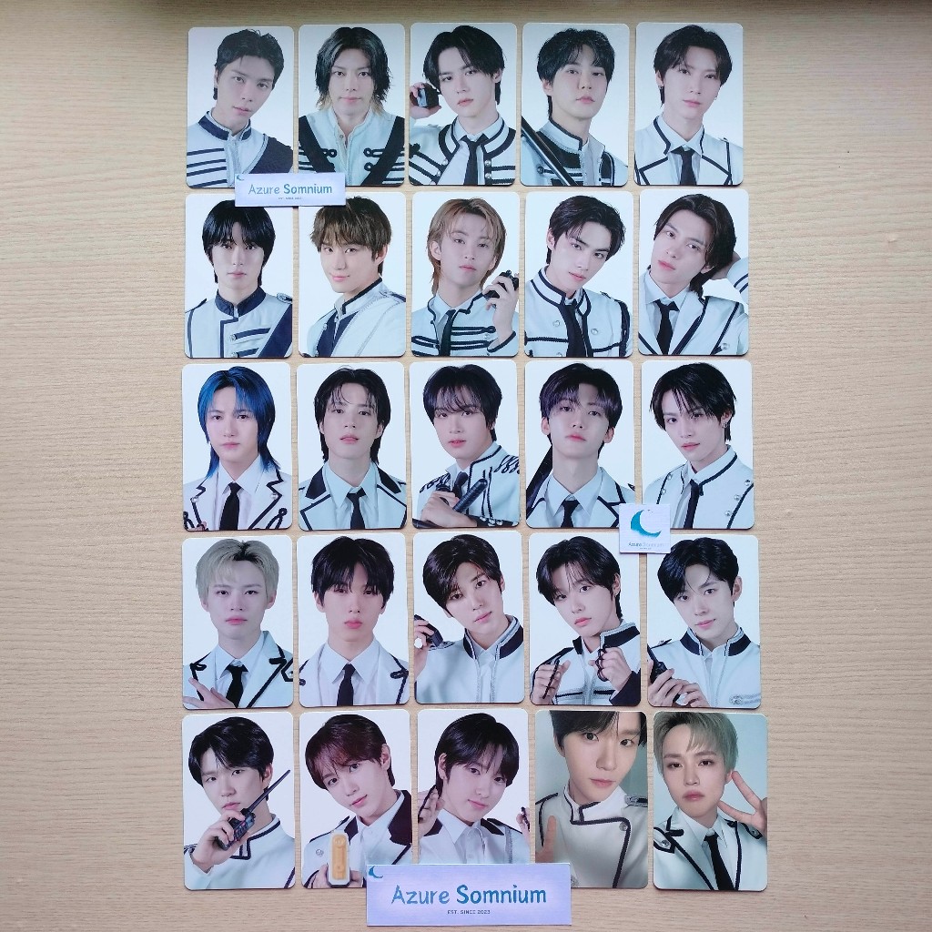 

[BUY 2 FREE 1 PC OFFICIAL] Photocard Official NCT Zone Konsep White Agent Version / Official / Original