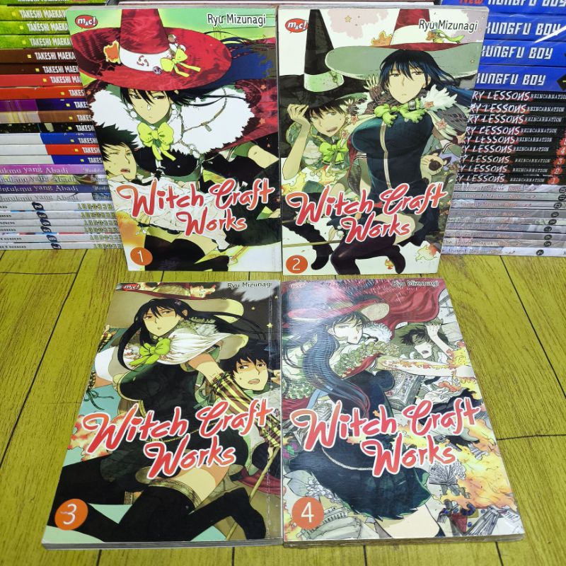 Set Komik Witch Craft Works volume 1-4