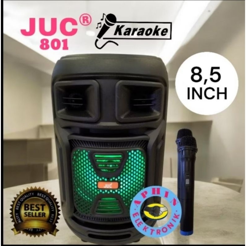 Speaker Portable speaker JUC 8 inch 801 bluetooth