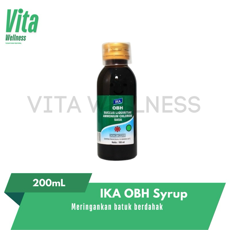

IKA OBH Syrup 200mL - Syrup Untuk Mengatasi Batuk Berdahak