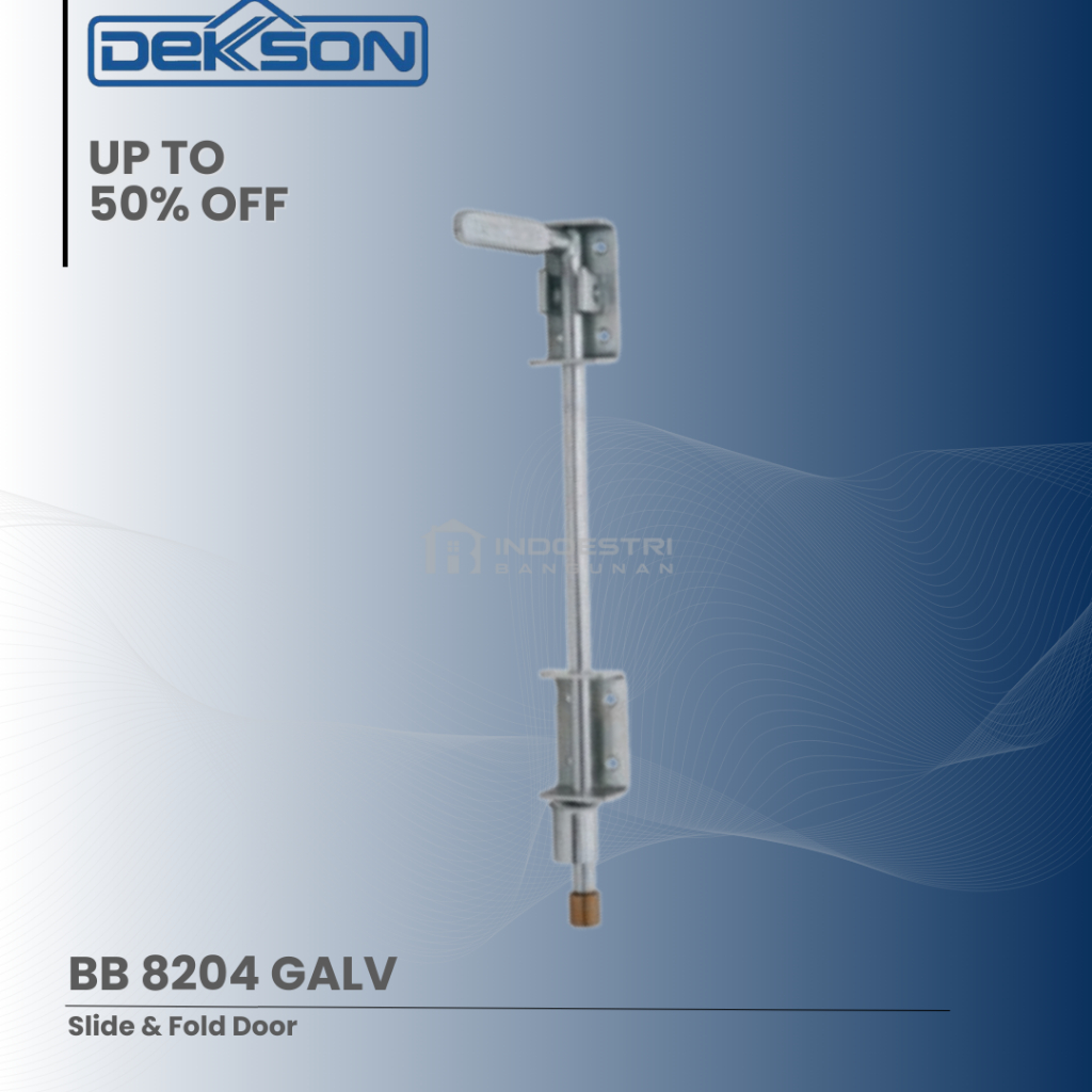 Grendel Bawah Beroda Garasi Dekkson BB 8204 GALV (Pintu Garasi)