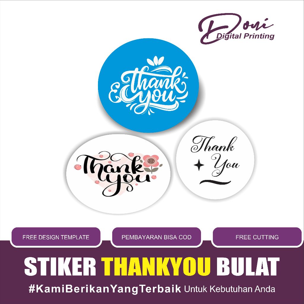 

Promo - Free Cutting Kiss Cut / Stiker Chromo