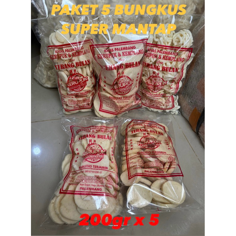 

PAKET 5 BUNGKUS KERUPUK SUPER MANTAP