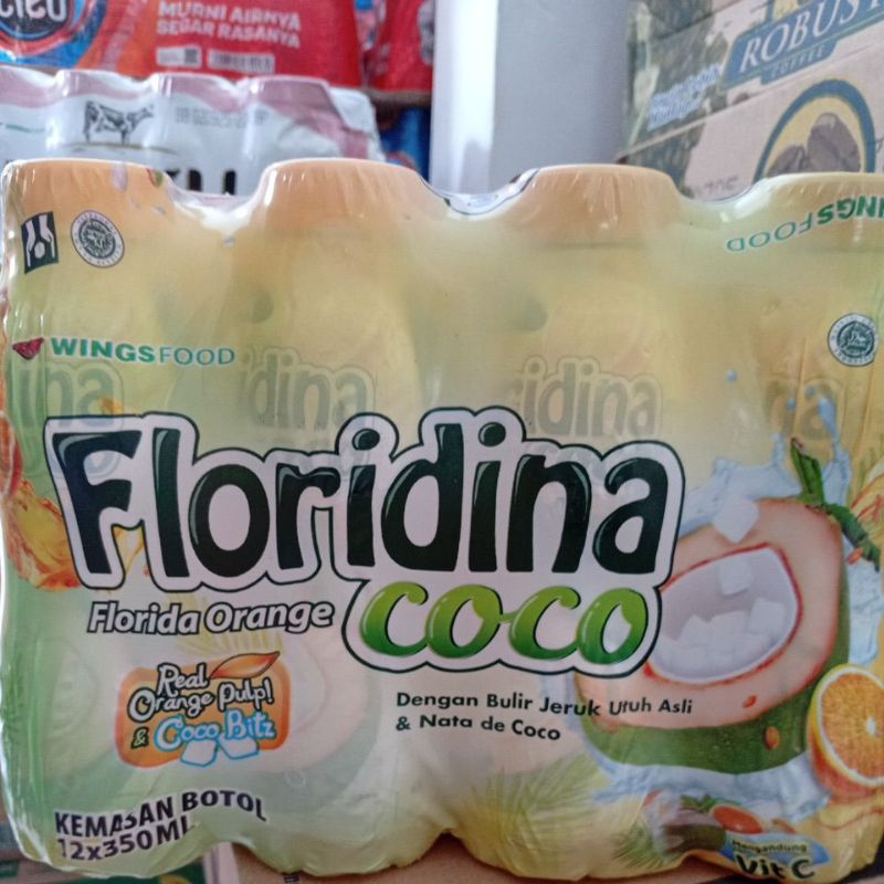 

Floridina Florida orange coco bitz UK 12 x 350 ml
