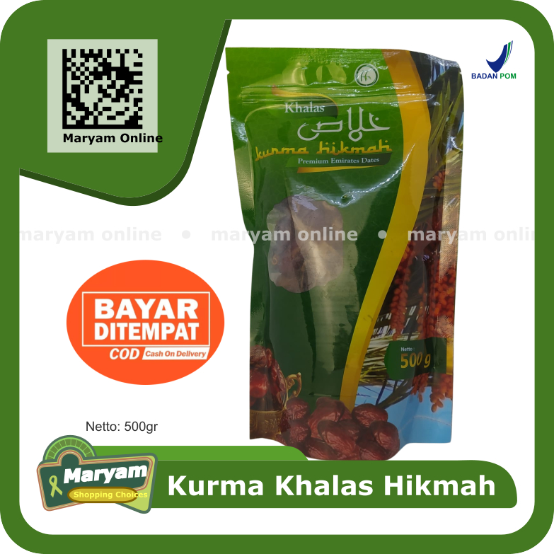 

Kurma Khalas Hikmah 500gr