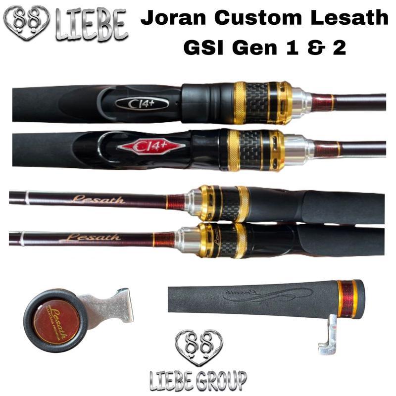 Liebe joran custom shimano lesath Gsi 2602F 8-16lbs 183cm
