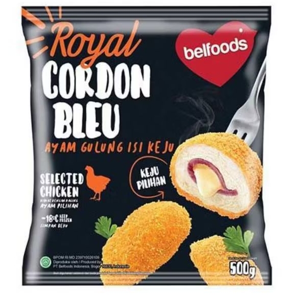 

Chicken Cordon Bleu Royal Belfoods 250gr