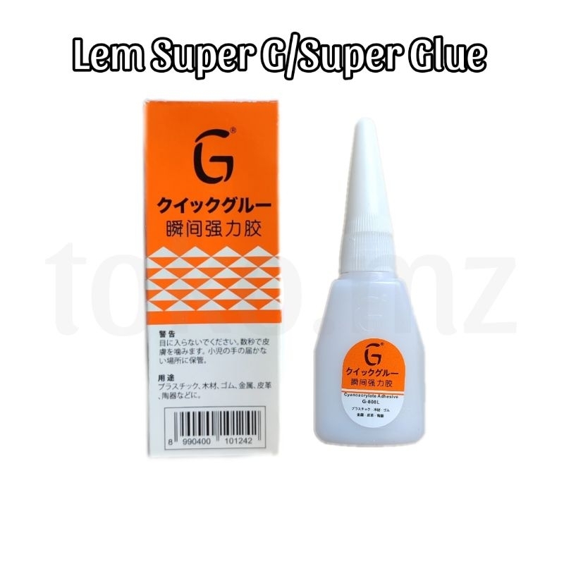 

Lem Super G super glue lem korea lem instan lem g original asli lem serbaguna