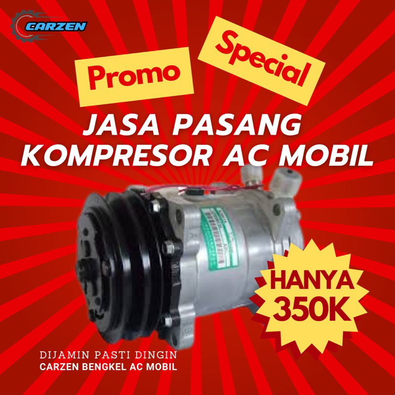 PROMO PASANG KOMPRESOR AC MOBIL DIJAMIN DINGIN