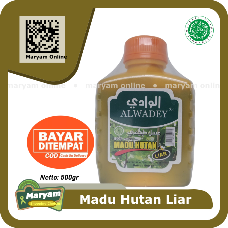 

Madu Hutan Liar Al wadey 500 gram