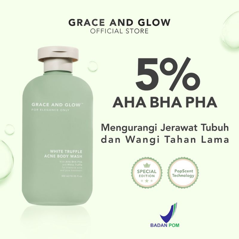 Grace And Glow White Truffle Acne Body Wash