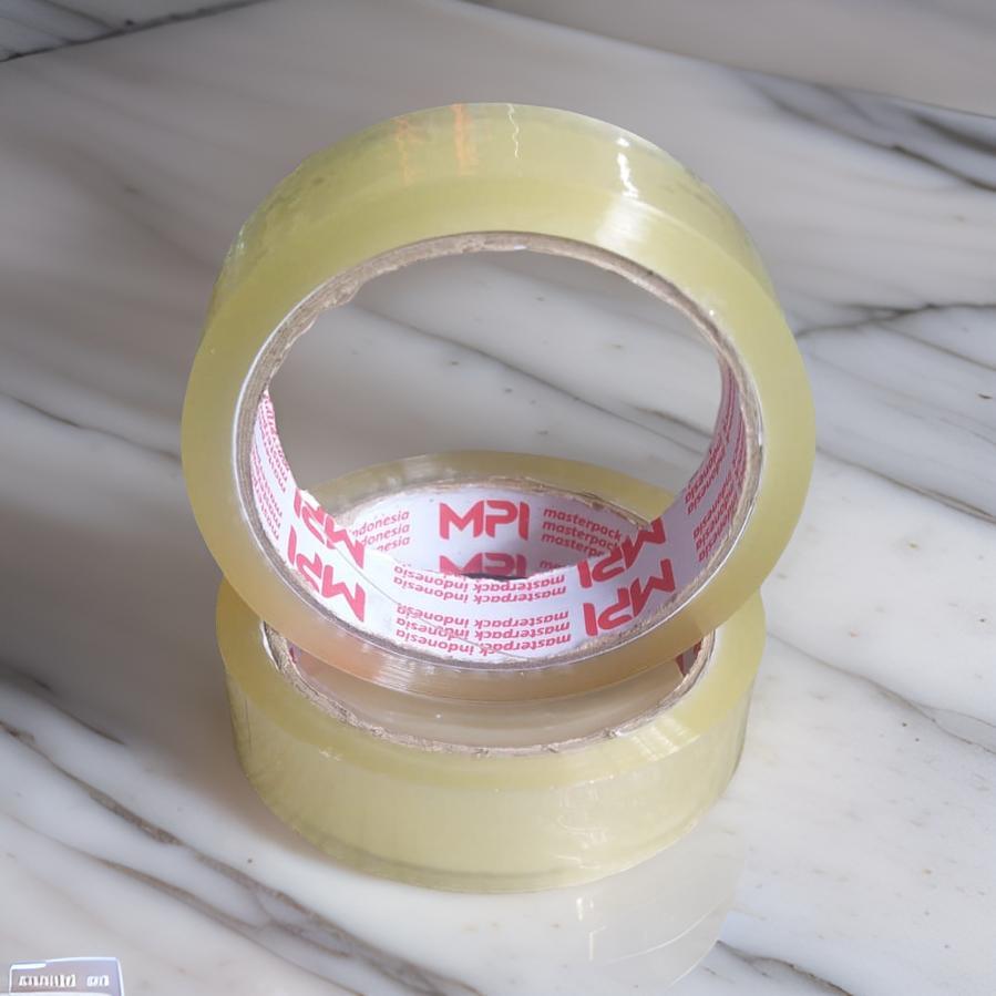 

ISOLASI - LAKBAN - Ukuran Lebar 24 mm x Panjang 72 Meter - Merek MPI Kualitas Baik Tidak Mudah Putus